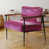 Polyester mauve / rose