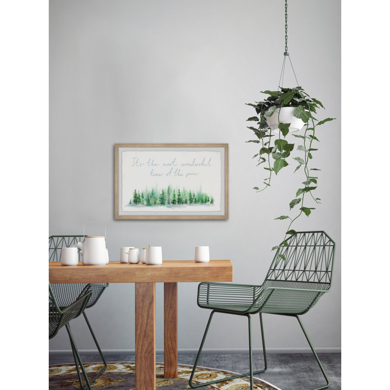 Happiest Season Of All - Single Picture Frame Print, 20cm H x 30cm W x 3.81cm D