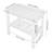 Acrylic Shower Bench With Storage Shelf