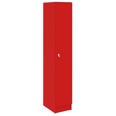 Armoire de vestibule de classe simple à un compartiment avec porte
