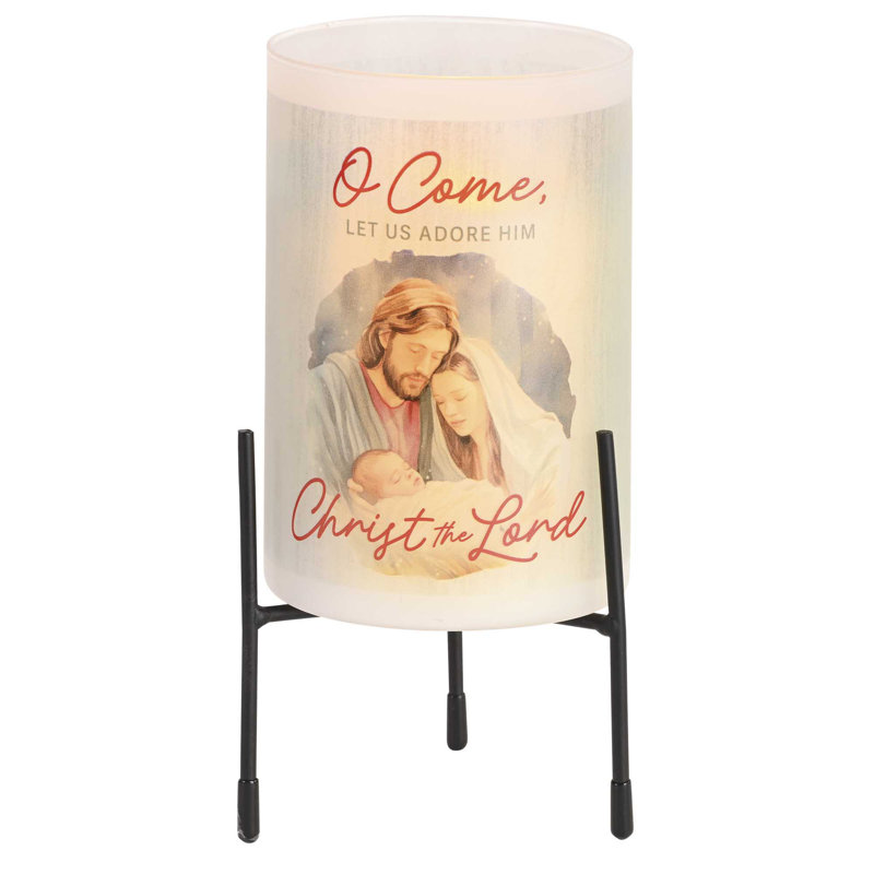 Bougie ouragan Christ Is Lord 8H