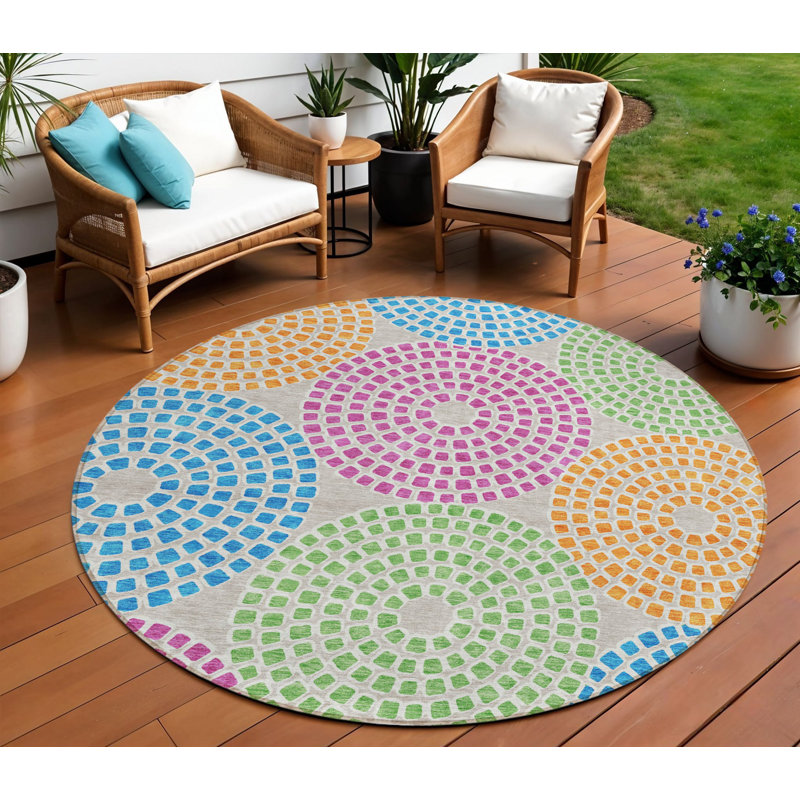 Tapis intérieur lavable 8 pi