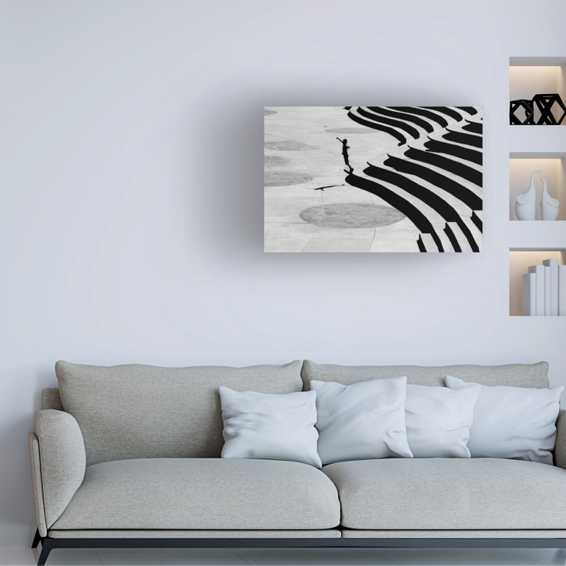 Bolog Emine Basa  Stairs Canvas Art, 12" H x 19" W
