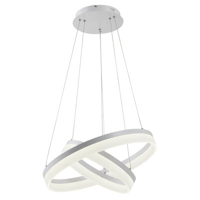 Ostler 2 - Light White LED Cluster Pendant