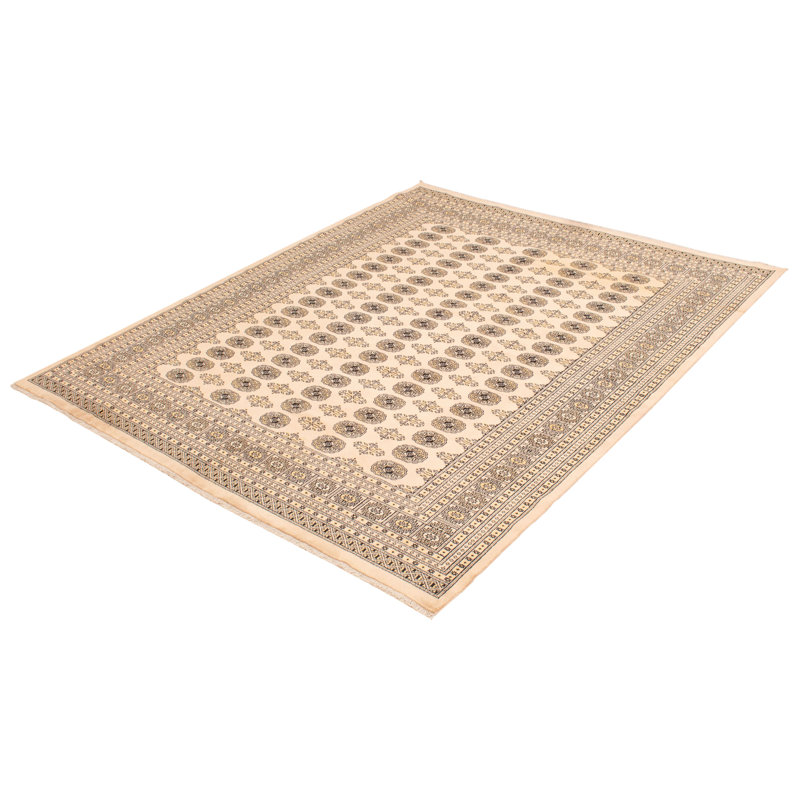 Tapis beige Finest Peshawar Bokhara 8 pi 2 po x 9 pi 8 po