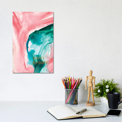 Painterly Sentiments by Joy Ting - Wrapped Canvas Gallery-Wrapped Canvas Giclée
