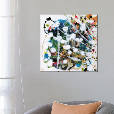 Pollock's Party II by Jodi Fuchs - Wrapped Canvas Painting