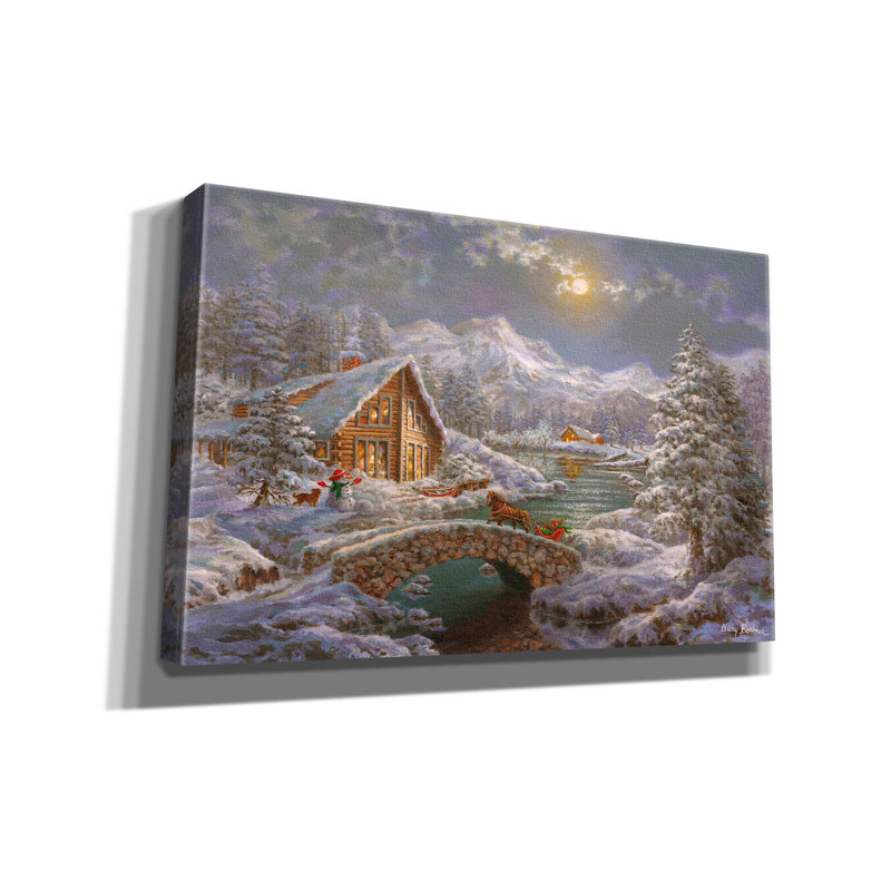  «Natures Magical Season» par Nicky Boehme, art mural sur toile, 40 po x 26 po, H 26 po x l 40 po