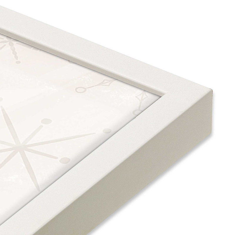 Elegant Holiday Ornaments II, impression dans un, Cadre opaque blanc, H 15 po x l 12 po x P 1,25 po