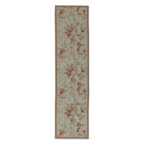 Handmade Wool Floral Area Rug