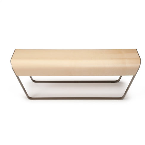 Upholstered Bench, Birch