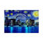 Boston, Massachusetts, nuit étoilée, impression d'art graphique-52462472-52462474