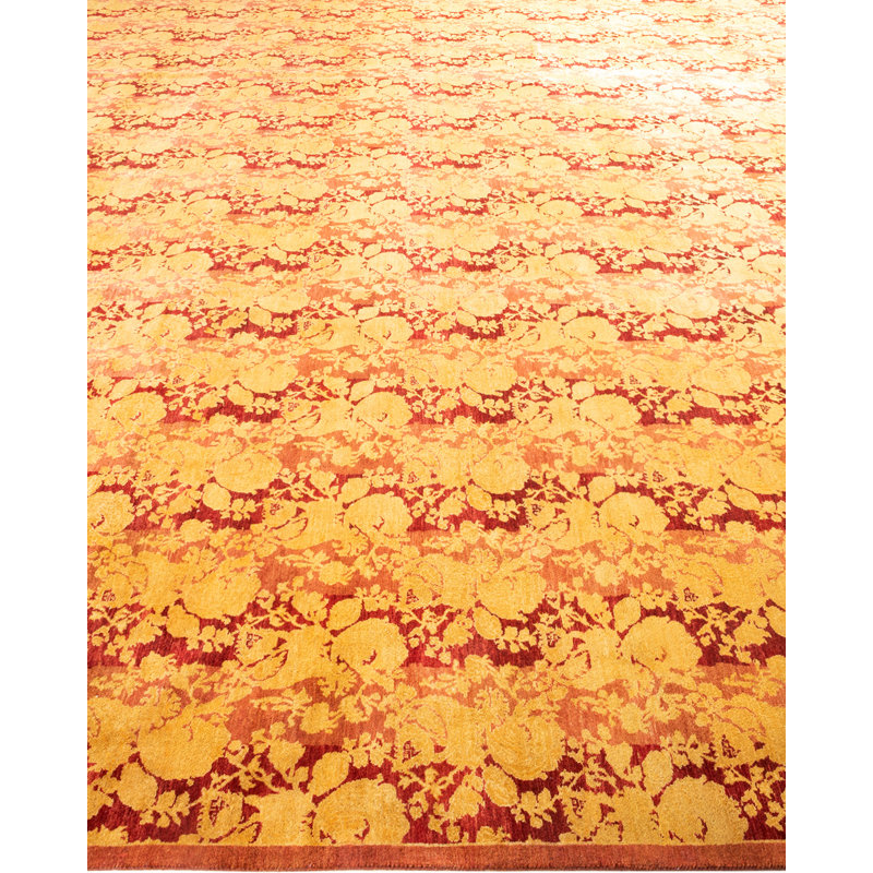 Classic One-of-a-Kind 12' 1" X 14' 10" Hand Knotted Area Rug
