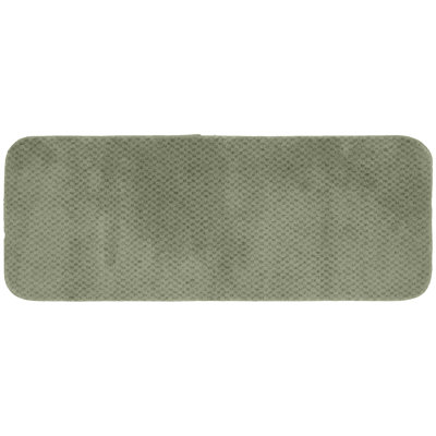 Juliahna Nylon Bath Rug with Non-Slip Backing