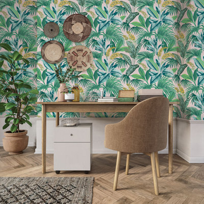 Papier peint adhésif Palm Havana