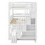 Lit superposé triple avec escalier de rangement, conception séparée-166034909