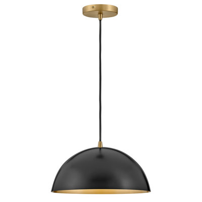 Carsley 1 - Light Lacquered Brass Pendant