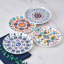 Mikasa Painted Medallion 6 In. Appetizer Plates