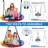 Swing Set with 40 Inch Saucer Tree Swing