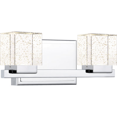 Éclairage pour meuble-lavabo à intensité variable à 1 lumière Ashunta