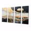 Adley - Toile d'art abstrait paysage mural 4 pièces-106425517