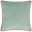 Teal Square Throw Cushion