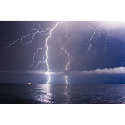 "Lightning" par Leonid Tit, photographie sur toile tendue