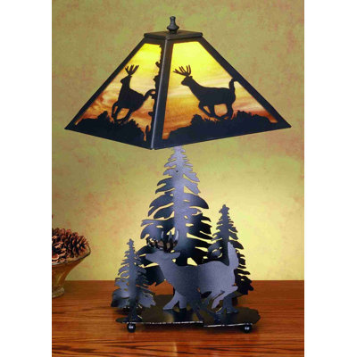 Rustic Lodge Table Lamp