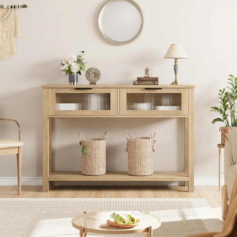 Console Table, Ivory