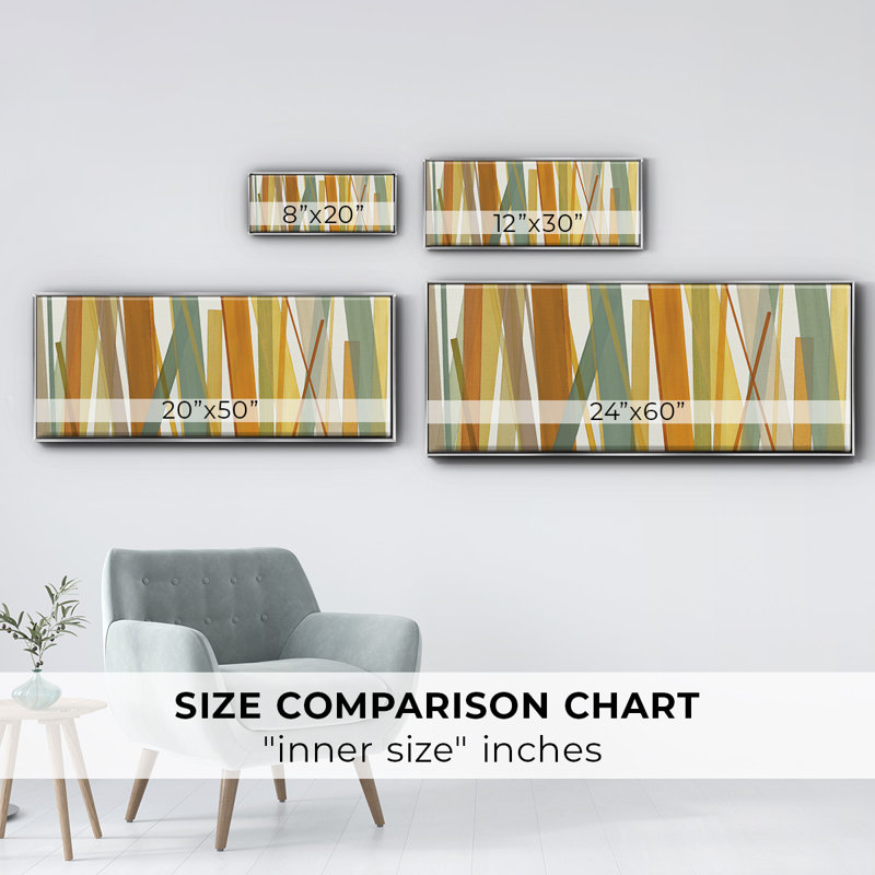 Summer Hayfield- Framed Canvas, 24" H x 60" W