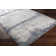 Adelene Abstract Power Loom Charcoal/Light Gray Rug