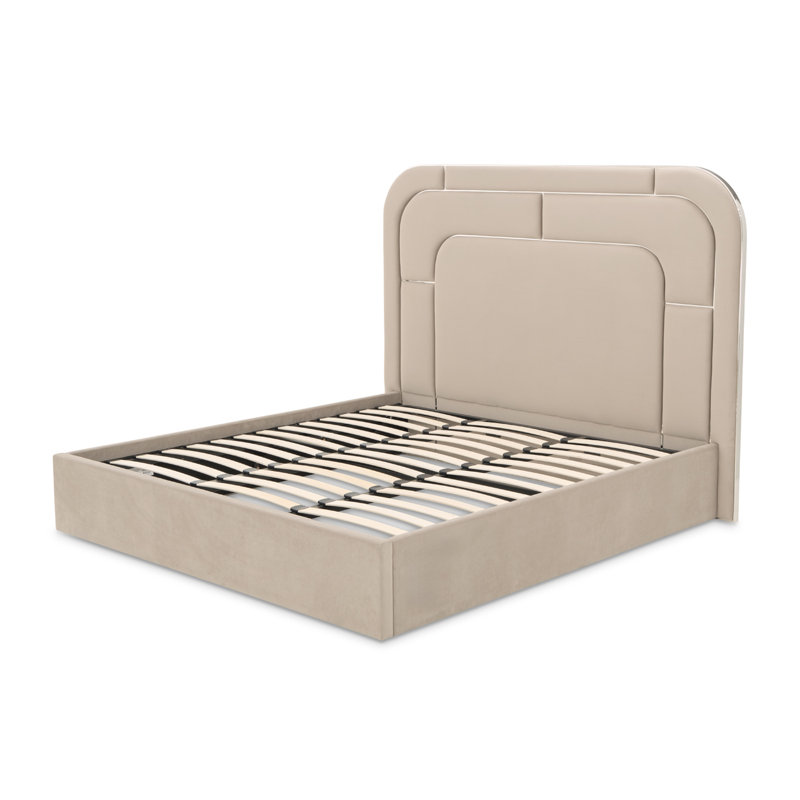 Orchid Velvet Bed, Queen