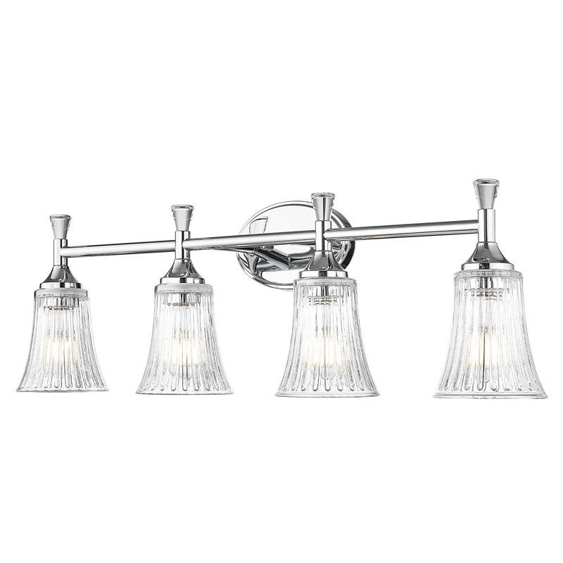 Benbrook 4 - Light Dimmable Vanity Light, Chrome
