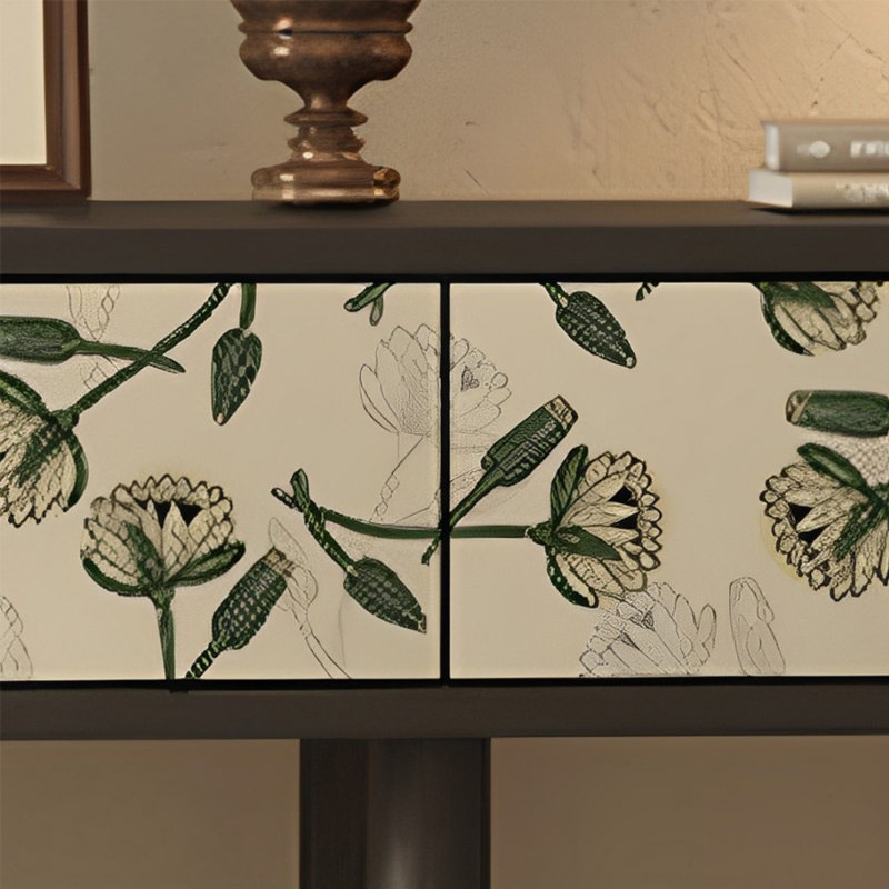 Retro Elegant Console Table, 31.5" H x 47.24" W x 15.75" D