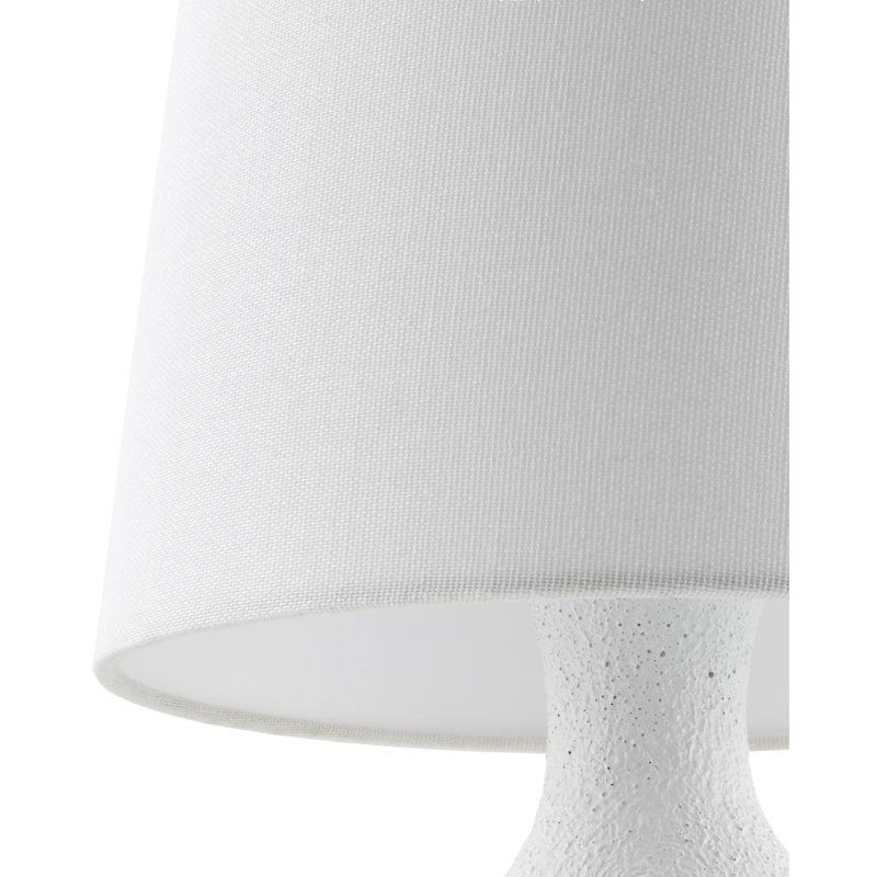 Lampe de table Trely Dawes, Blanc