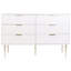 Axinia 120cm W 6 - Drawer Chest of Drawers
