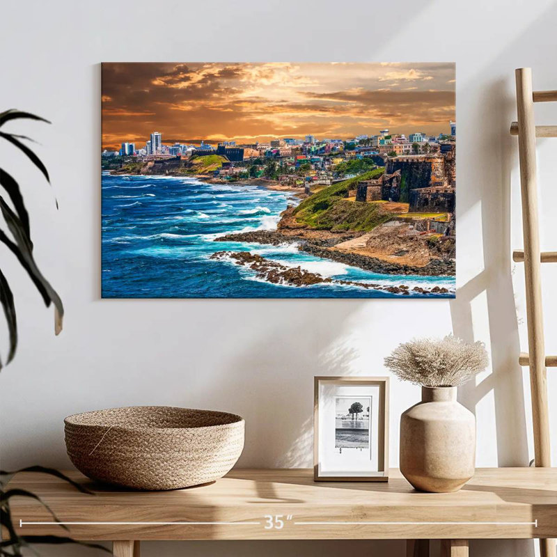 Nicci, côte de Porto Rico, H 16 po x l 24 po