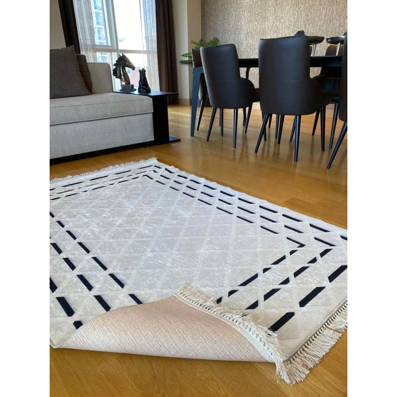 Tapis Maryemma, Rectangle 2 pi 7 po x 13 pi 1 po