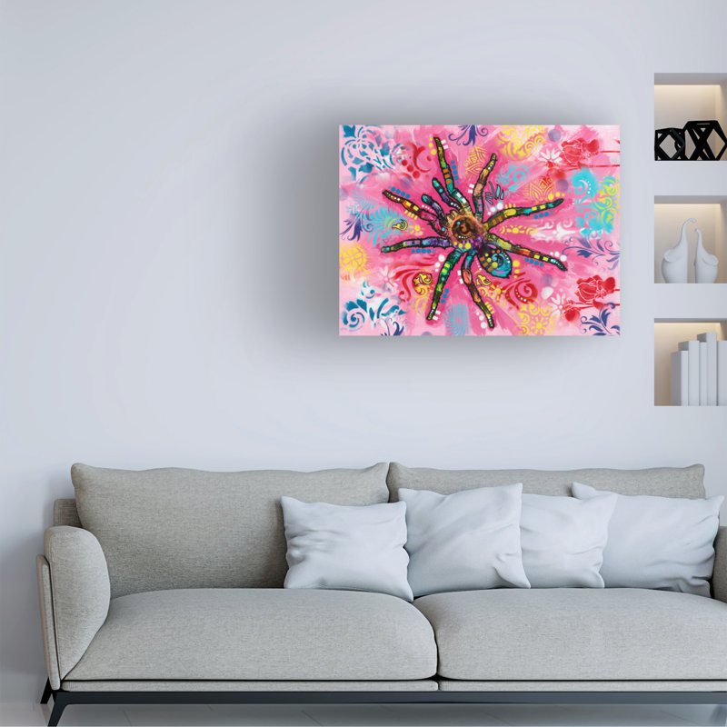 «Animals Fuzzy Legs», peinture sur toile encadrée, H 14 po x l 19 po x P 2 po