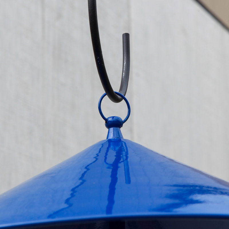 Metal Hanging Tray Bird Feeder