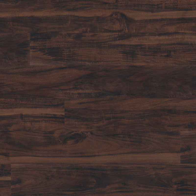 Ackland Brushwood 6 in. x 48 in. 2mm Glue Down Luxury Vinyl Plank Flooring, Midnight Walnut, 12Mil
