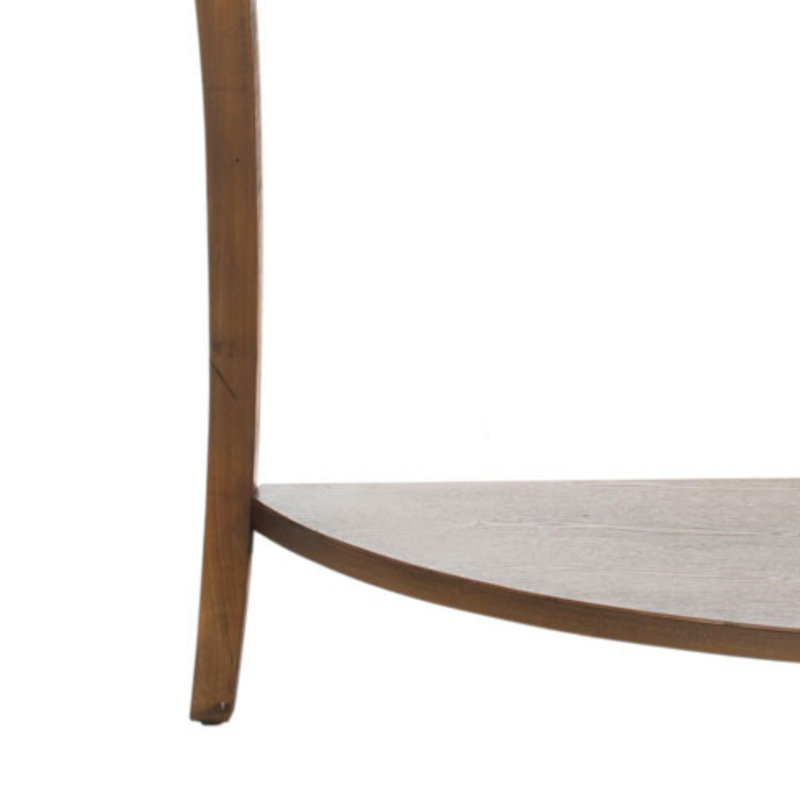 Console en bois de pin Christina, Brun
