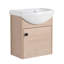 Petit meuble-lavabo avec lavabo, meuble-lavabo et lavabo