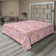 Ambesonne, drap plat floral pivoines, art botanique printanier