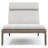 Ibiza Outdoor Wood Chaise Lounge