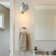 Belford Plug & Play 1-Light Wall Sconce in Transitional and Modern Style-11 Inches Tall and 5 Inches Wide