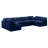 Hinami Velvet U-Shaped Sectional Reversible-94482534