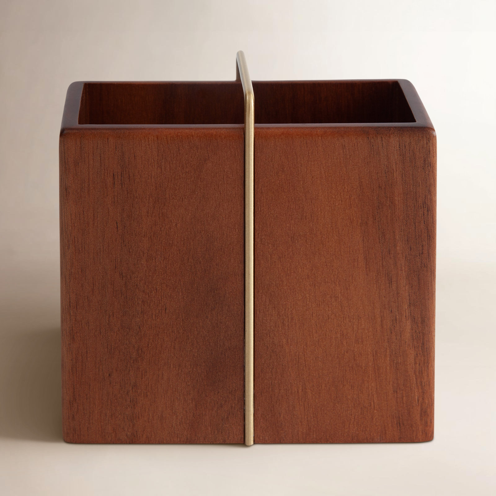 Earhart Wood Toothbrush Holder