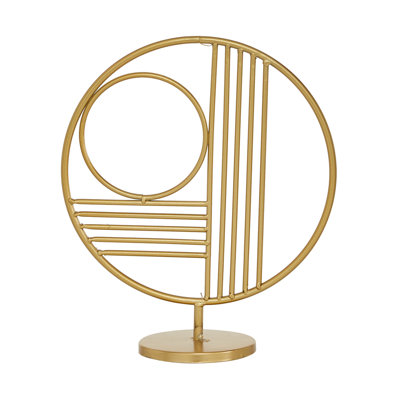Dani Metal Geometric Decorative Sculpture
