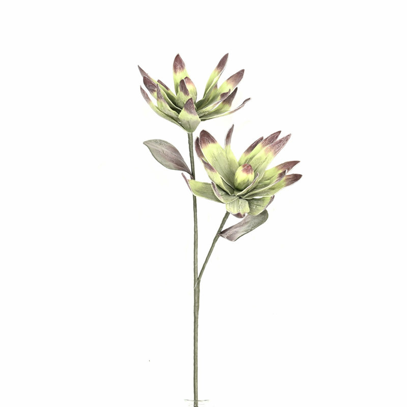36" Artificial Succulent Flowers Floral Arrangement For Vase Filler, Farmhouse Greenery Foliage Branch Long Stem Floral Bulk Bouquet For Wedding Party Home Office Table Centerpiece Shelf Decorations